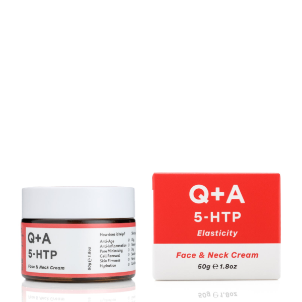 Q+A 5-HTP Face & Neck Cream 50g - Image 2