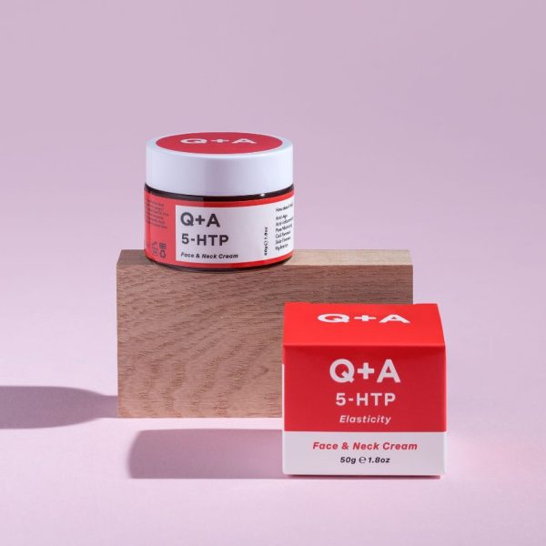 Q+A 5-HTP Face & Neck Cream 50g - Image 4