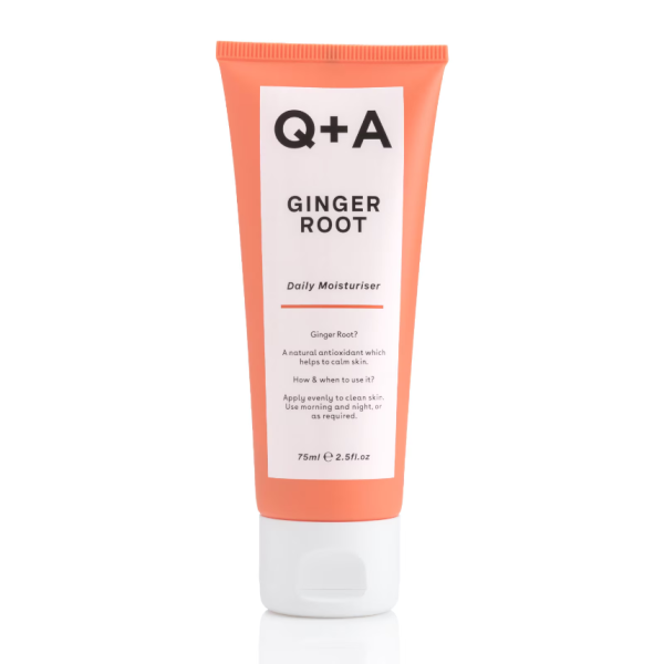 Q+A Ginger Root Daily Moisturiser 75ml