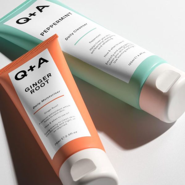 Q+A Ginger Root Daily Moisturiser 75ml - Image 4