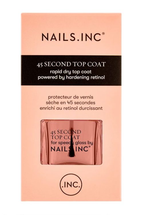 Nails.INC 45 Second Rapid Dry Top Coat Powered by Retinol 14ml