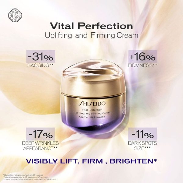 Shiseido Vital Perfection Uplifting and Firming Cream Enriched 50ml - Image 3