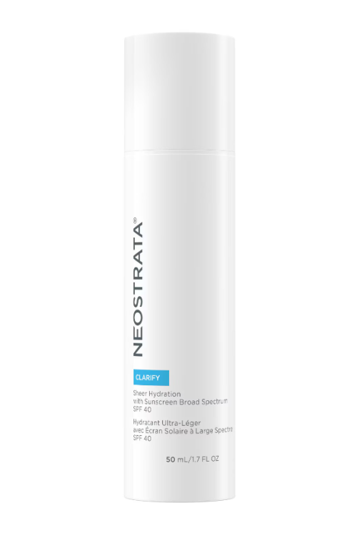 NEOSTRATA Clarify Sheer Hydration Sunscreen Broad Spectrum SPF40 50ml