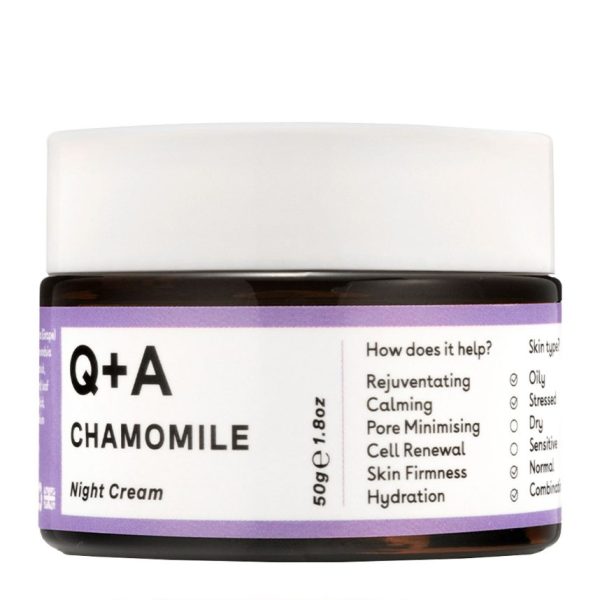 Q+A Chamomile Night Cream 50g - Image 2