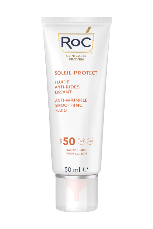 RoC Soleil-Protect Anti-Wrinkle Smoothing Fluid SPF50+ 50ml