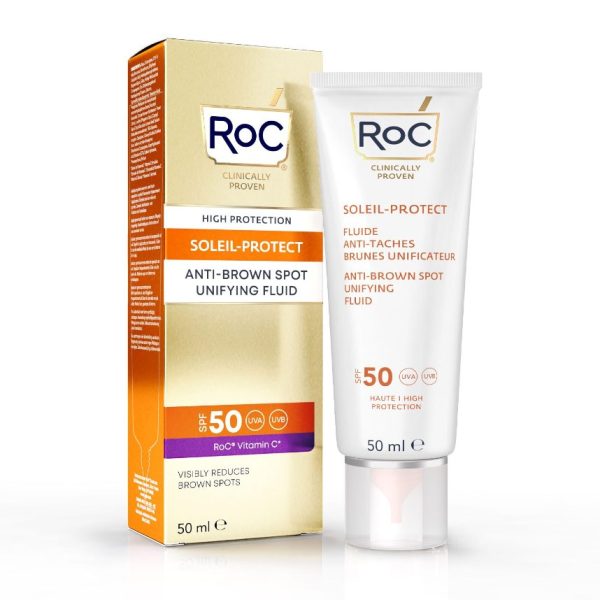 RoC Soleil-Protect Anti-Brown Spot Unifying Fluid SPF50+ 50ml - Image 3