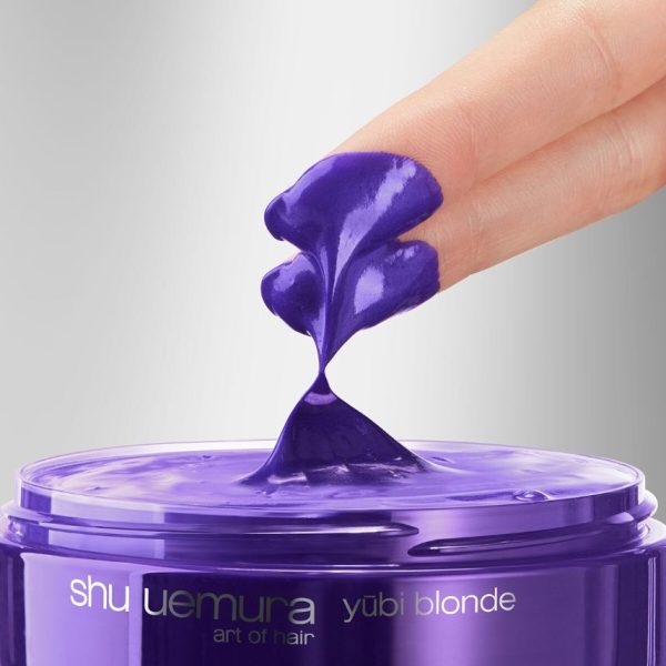 Shu Uemura Art of Hair Yūbi Blonde Anti-Brass Purple Balm 200ml - Image 4