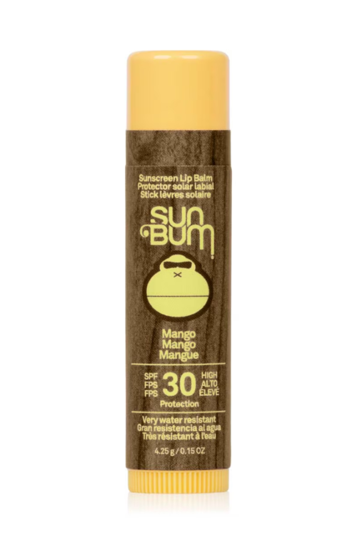 Sun Bum Original SPF30 Sunscreen Lip Balm – Mango 4.25g