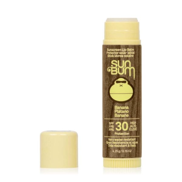 Sun Bum Original SPF30 Sunscreen Lip Balm – Banana 4.25g - Image 2