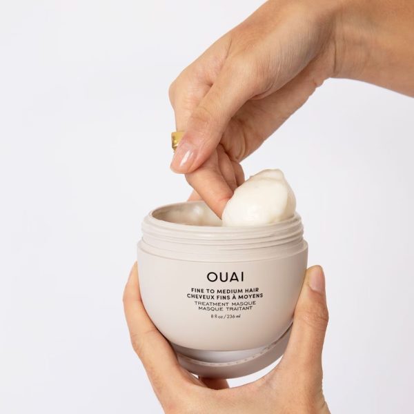 OUAI Fine/Medium Hair Treatment Masque 237ml - Image 4