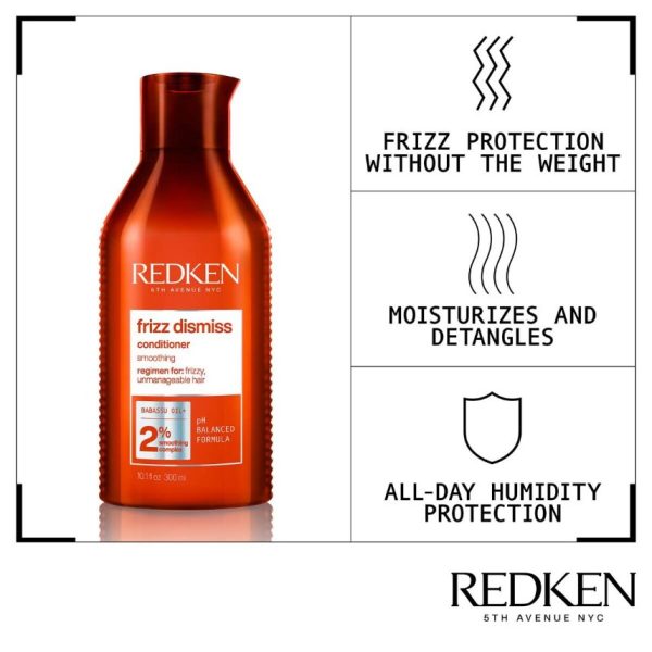 Redken Frizz Dismiss Conditioner 300ml - Image 4