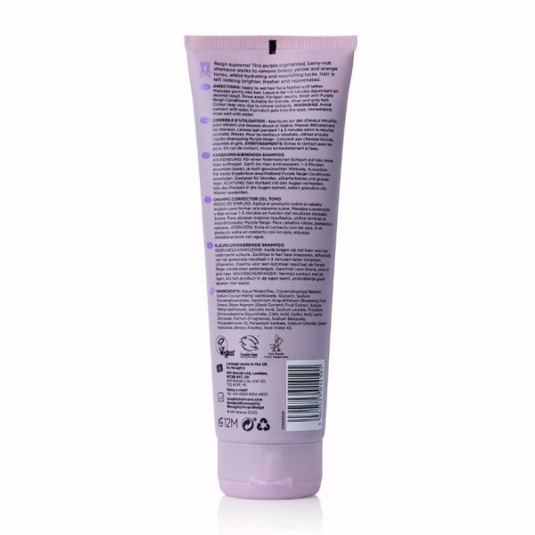 Noughty Purple Reign Tone Correcting Shampoo 250ml - Image 2