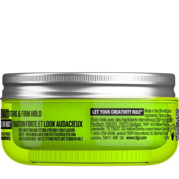 Bed Head by TIGI Manipulator Matte Hair Wax Paste with Strong Hold 57g - Image 2