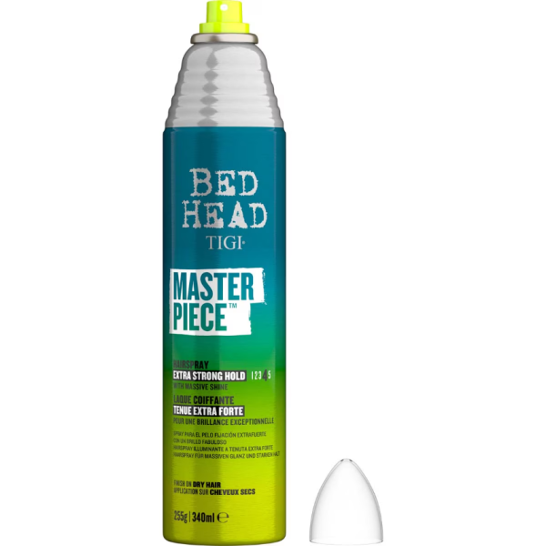 Bed Head by TIGI Masterpiece Shiny Hairspray for Strong Hold and Shine 340ml - Image 3