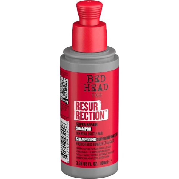 Bed Head by TIGI Resurrection Repair Shampoo for Damaged Hair Travel Size 100ml - Image 2