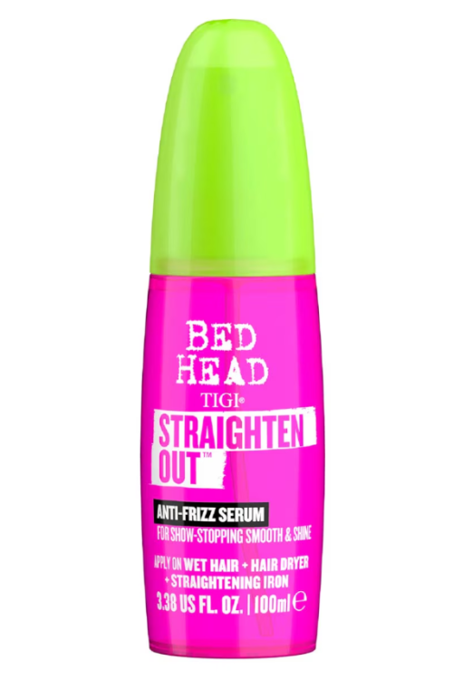 Bed Head by TIGI Straighten Out Anti Frizz Serum for Smooth Shiny Hair 100ml