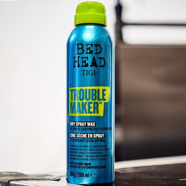 Bed Head by TIGI Trouble Maker Dry Spray Wax Texture Finishing Spray 200ml - Image 5