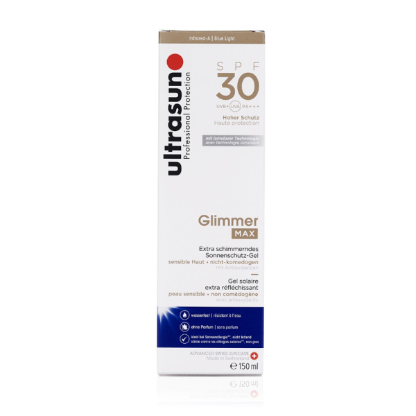 Ultrasun Glimmer MAX SPF30 150ml - Image 2