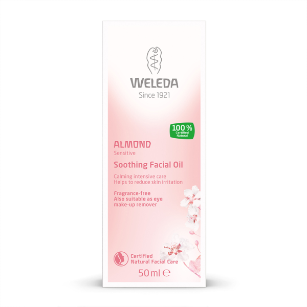 Weleda Almond Soothing Facial Oil 50ml - Image 2