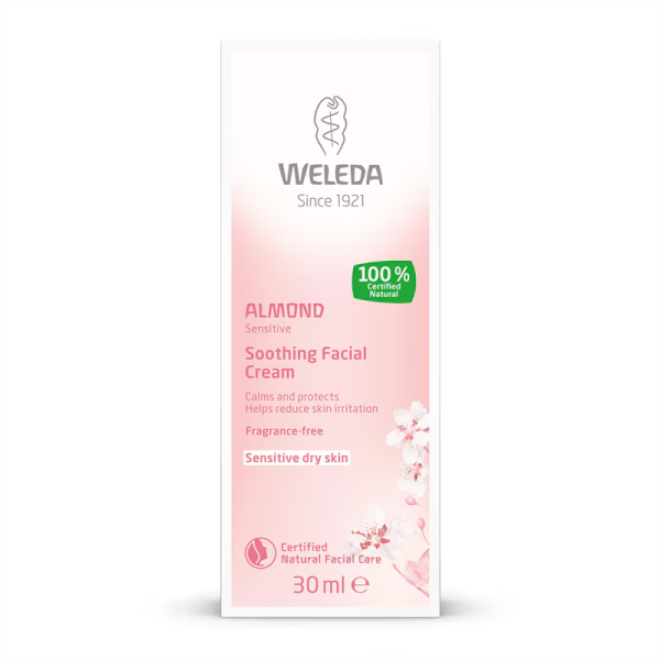 Weleda Almond Soothing Facial Cream 30ml - Image 2