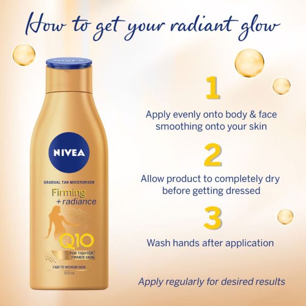 Nivea Q10 Vitamin C Firming Body Lotion For Normal Skin 400ml - Image 3