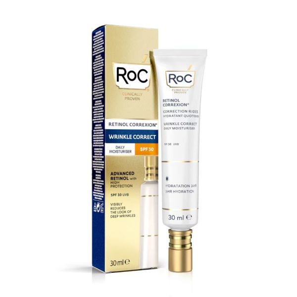 RoC Retinol Correxion® Wrinkle Correct Daily Moisturiser SPF30 30ml - Image 4