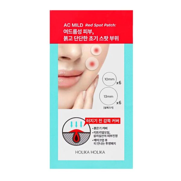 Holika Holika AC MILD Red Spot Patch x 12