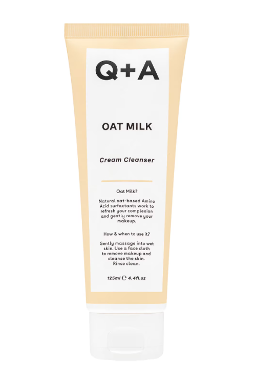 Q+A Oat Milk Cream Cleanser 125ml