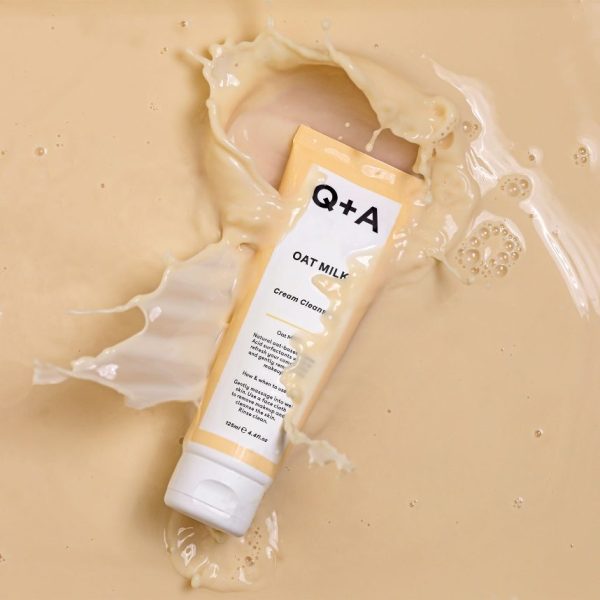 Q+A Oat Milk Cream Cleanser 125ml - Image 3