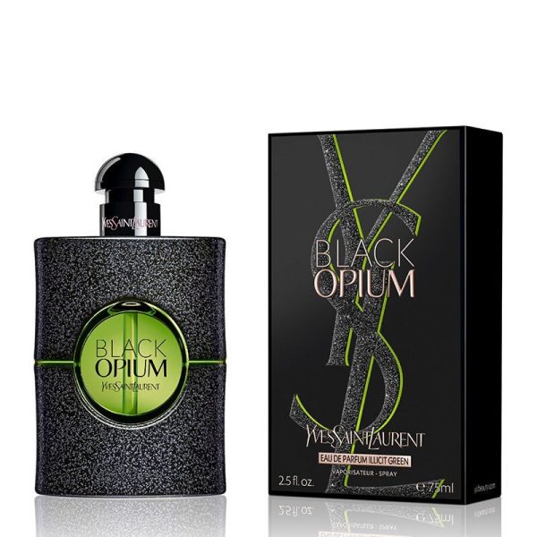 YSL Beauty Black Opium Illicit Green Eau de Parfum 75ml - Image 2