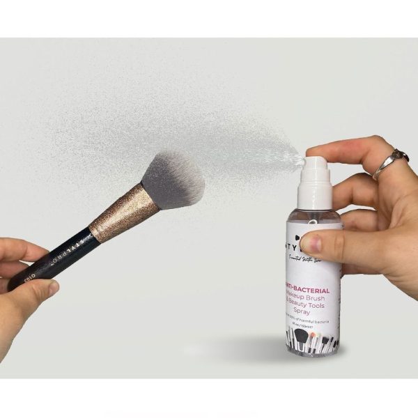 StylPro Anti-Bacterial Makeup Brush & Beauty Tools Spray 150ml - Image 2