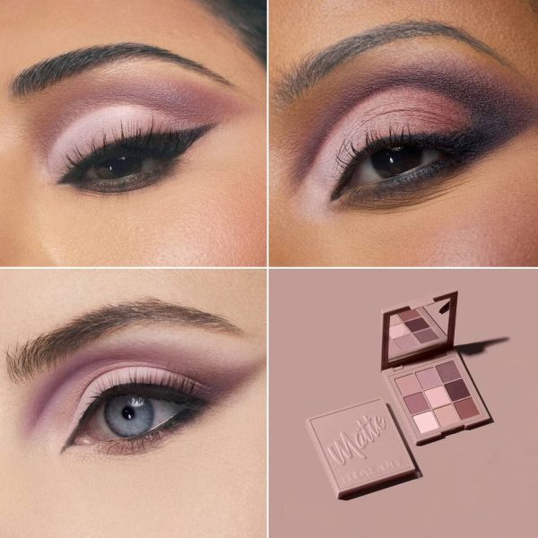 HUDA BEAUTY Matte Obsessions Cool Eyeshadow Palette - Image 4