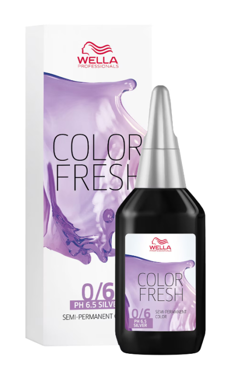 Wella Professionals Color Fresh Semi-Permanent Colour – Silver Violet 75ml