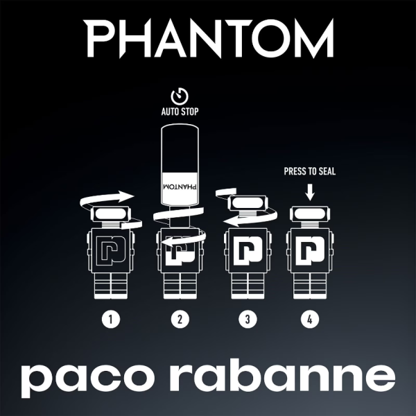 Paco Rabanne Phantom Eau de Toilette Refill 200ml - Image 5