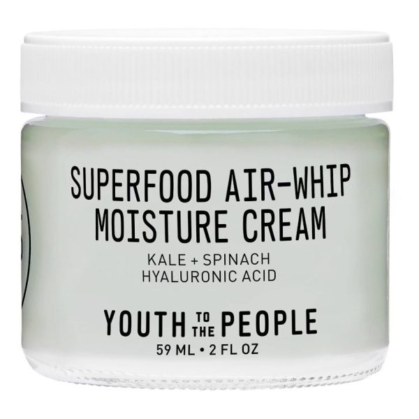 YOUTH TO THE PEOPLE Superfood Air Whip Hyaluronic Acid Moisturizer SUPERFOOD MOISTURE CREAM 2OZ