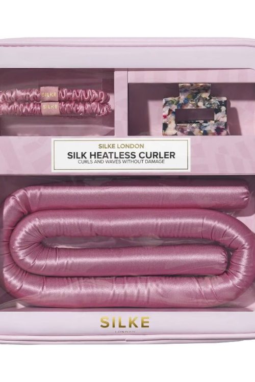 SILKE LONDON Heatless Curler Pink