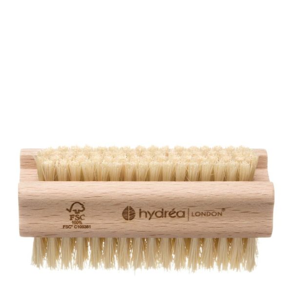 Hydréa London Extra Tough Dual Sided Hand & Nail Brush With Cactus Bristles - Hard Strength