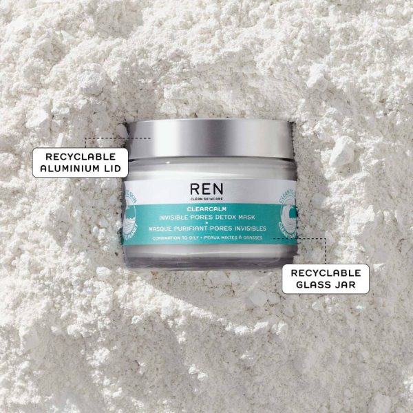 REN CLEAN SKINCARE Clearcalm Invisible Pores Detox Mask 50ml - Image 3