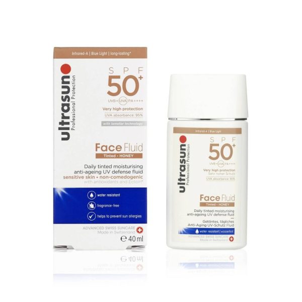 ULTRASUN Tinted Face Fluid SPF50+ 40ml - Image 2