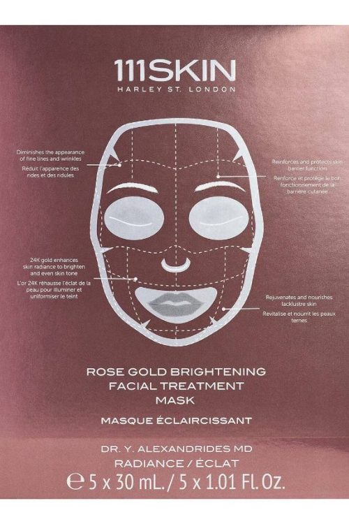 111SKIN Rose Gold Brightening Facial Treatment Mask 5 x 30ml