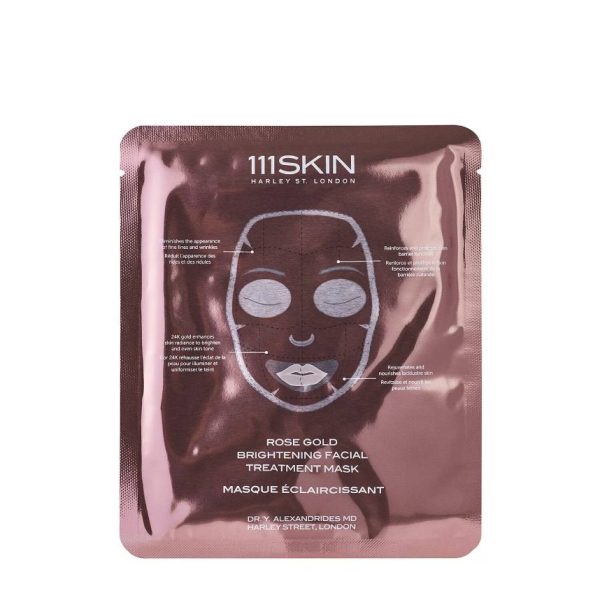 111SKIN Rose Gold Brightening Facial Treatment Mask 5 x 30ml - Image 2