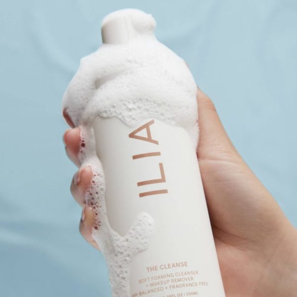 ILIA The Cleanse Soft Foaming Cleanser + Makeup Remover 200ml - Image 4