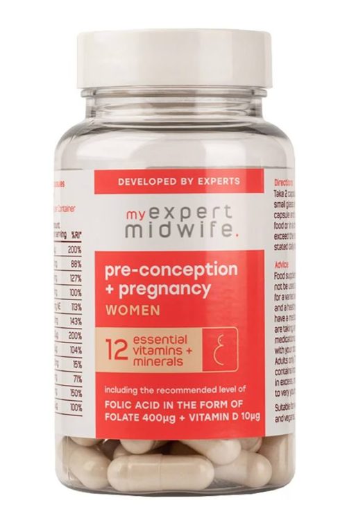 MY EXPERT MIDWIFE Pre-Conception & Pregnancy Women 60 Capsules