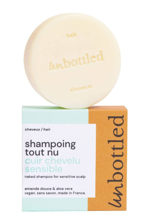 UNBOTTLED Naked Shampoo for Sensitive Scalp 75g