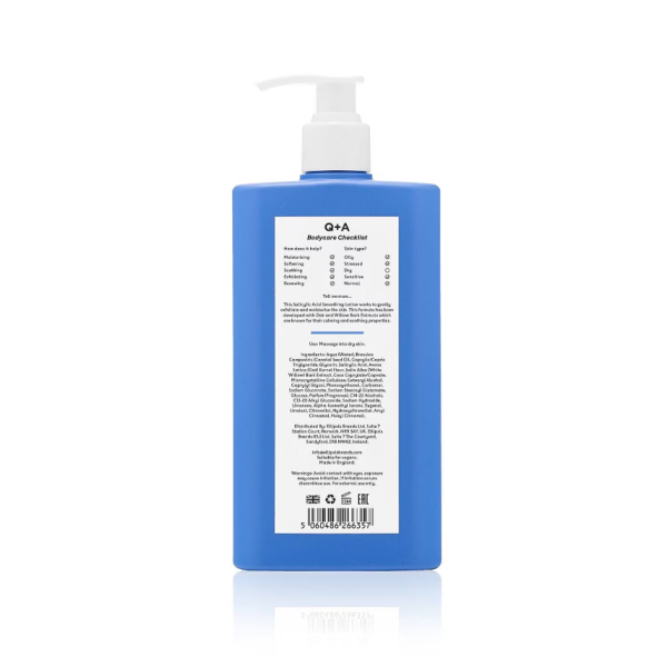 Q+A Salicylic Acid Smoothing Lotion 250ml - Image 2