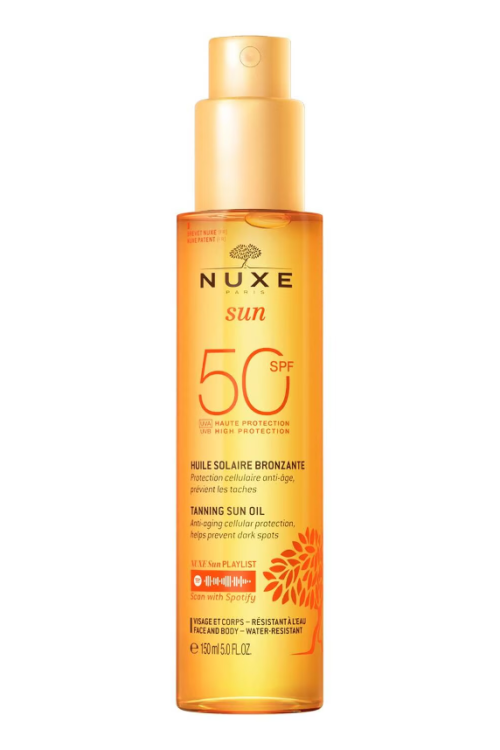 NUXE Sun Tanning Sun Oil – High Protection SPF50  150ml