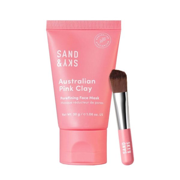 SAND & SKY Australian Pink Clay Porefining Mask 30g - Image 2