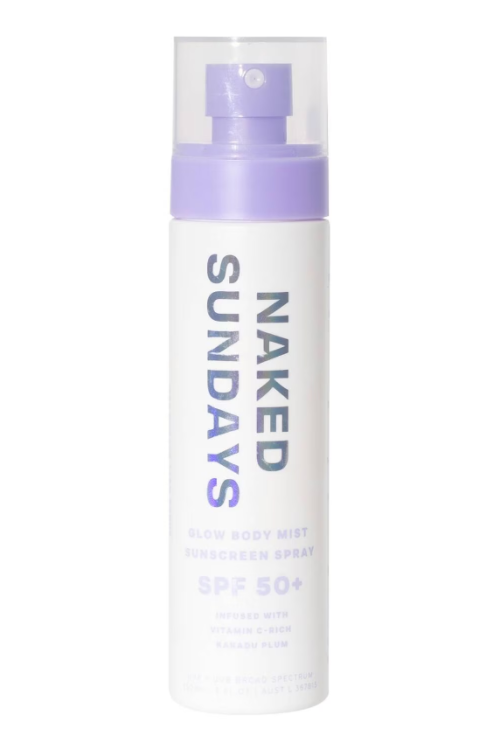 NAKED SUNDAYS SPF50+ Glow Body Mist Top Up 150ml