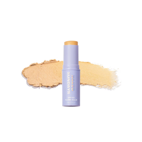 NAKED SUNDAYS SPF50 Sheer Glow Makeup Balm Stick 9g Champange - Image 2