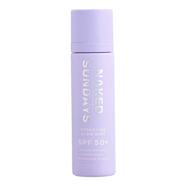 NAKED SUNDAYS SPF50+ Hydrating Glow Mist Top Up 100ml